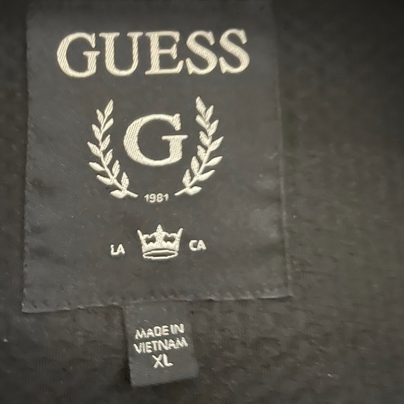 Guess, Alpine Performance Sweatshirt, Jet Black, XL, Men’s, Long Sleeve Crewneck - Picture 6 of 16